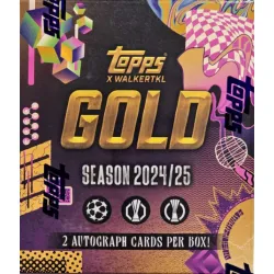 2024/25 Topps Gold UEFA Club Competitions Soccer Hobby Box